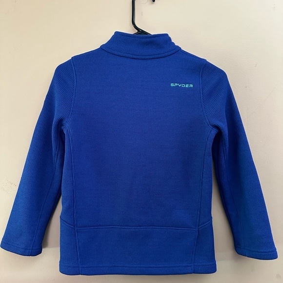 😊♥️NWOT Spyder Kids Zip Up Jacket Fleece Lined Mid Weight Size Medium 10… - Picture 2 of 12